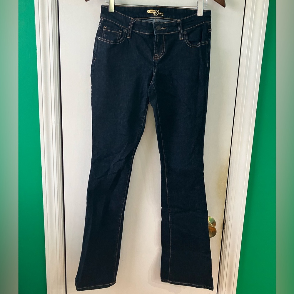 Old Navy The Diva Boot-cut Jeans Blue Womens Size 2 Regular